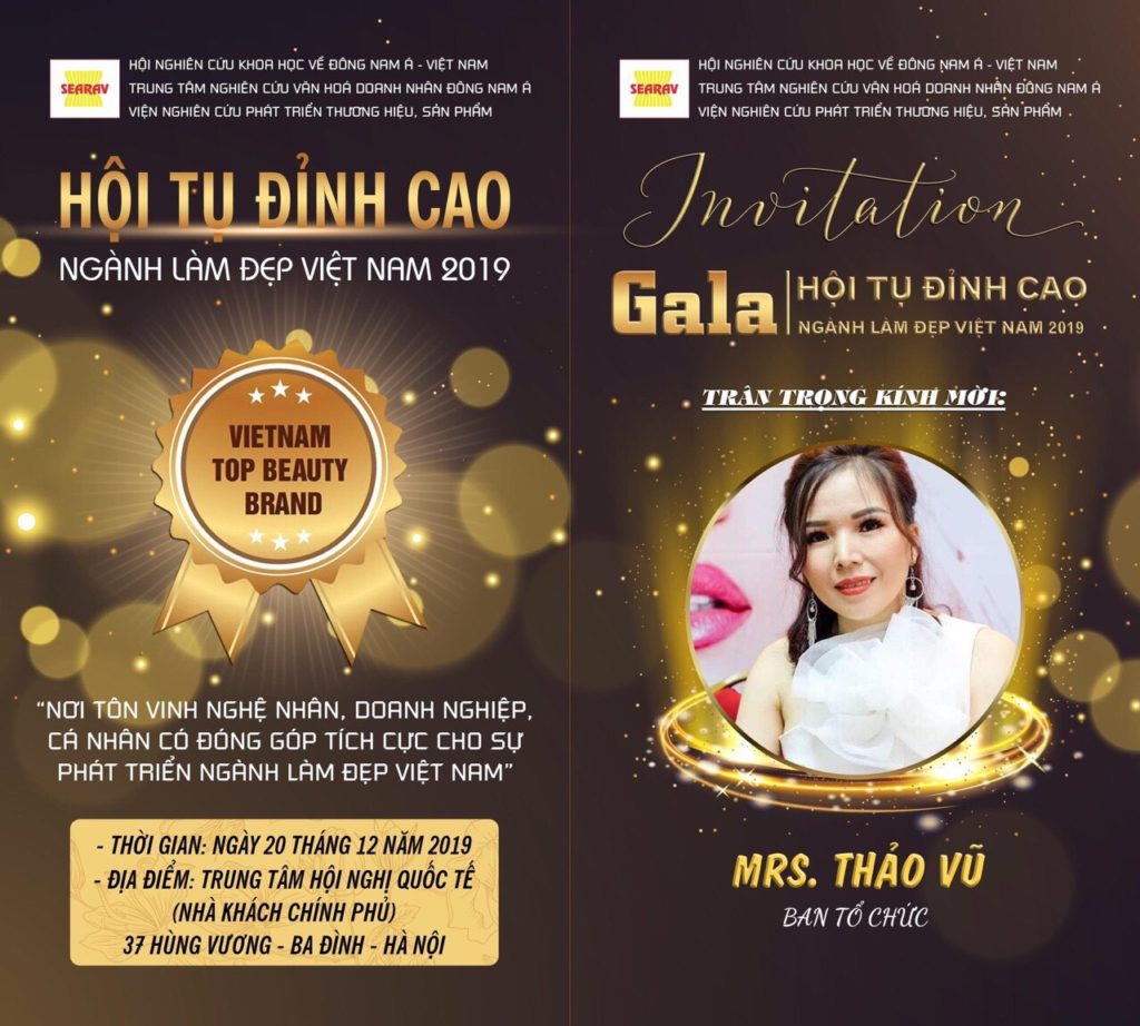 hội tụ đỉnh cao ngành làm đẹp Việt Nam