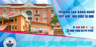 Trường Cao đẳng nghề Việt Nam – Hàn Quốc Cà Mau